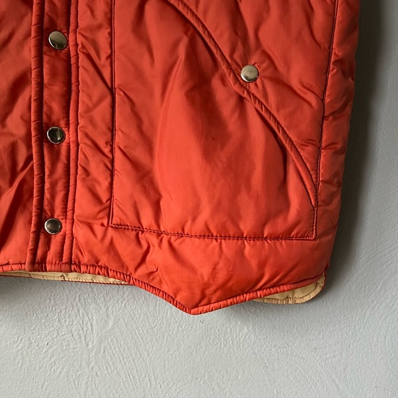 Vintage 70s Snowdrift Puffer Vest Sz L - Picture 4 of 5